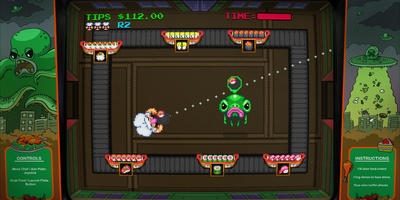 Digital Eclipse Arcade: Invasion of the Buffet Snatchers